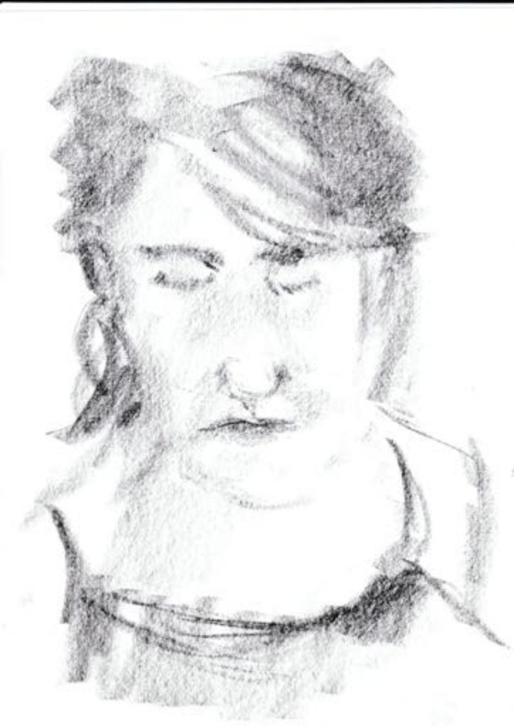 Surviving portrait drawing, selection 1