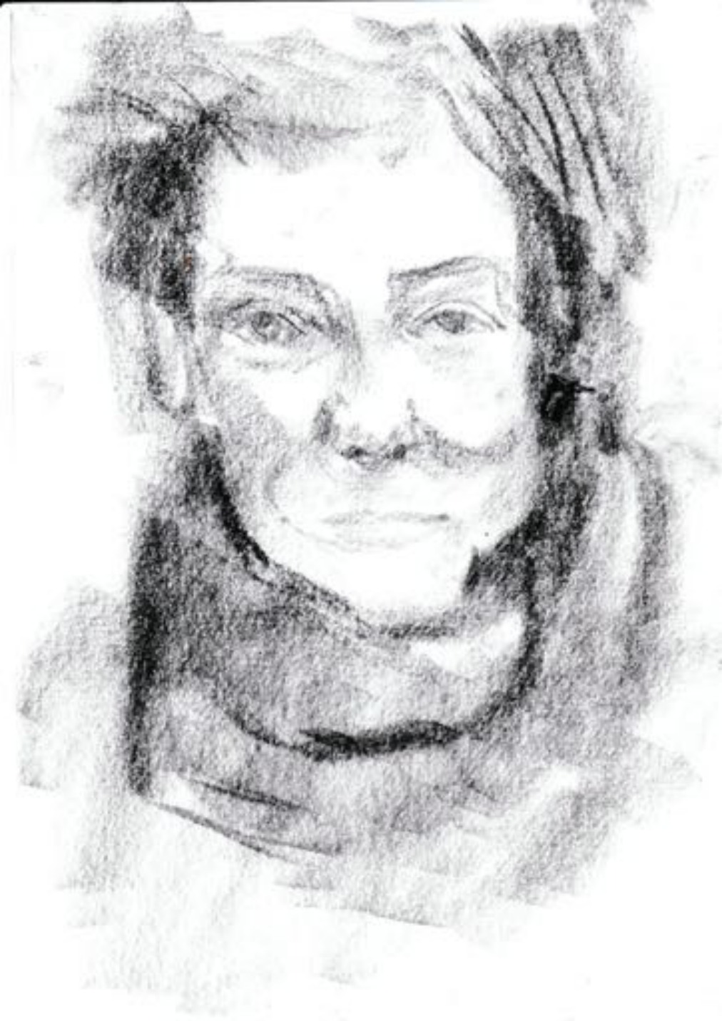 Surviving portrait drawing, selection 2